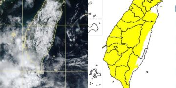 影音/20260816天氣持續不穩定 臺灣本島19縣市午後大雨特報