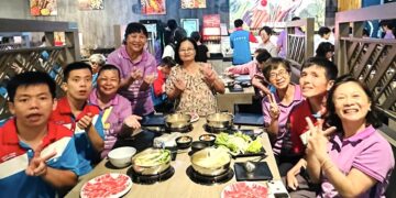 不拚翻桌率 二林暖居招待喜樂師生吃到飽