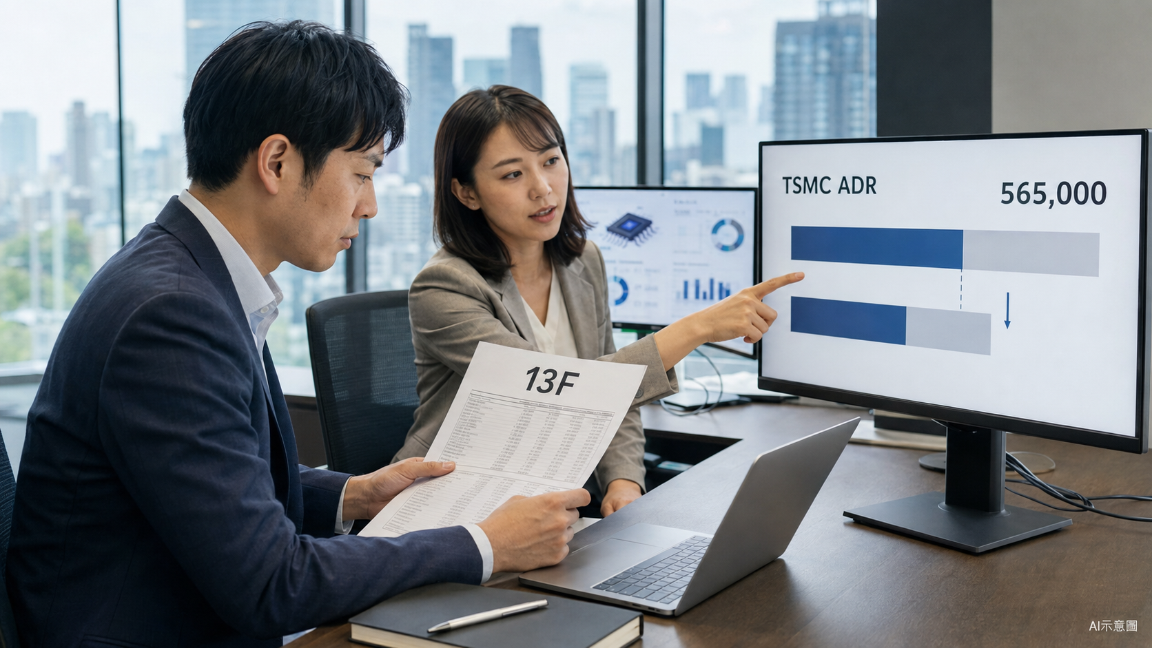 軟銀第二季減持逾七成台積電ADR 持股降至56.5萬份