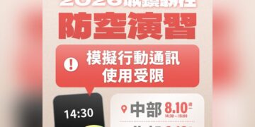 「行動網路降速」演練8/10、8/13分區登場 搭車、搭機前注意這三件事