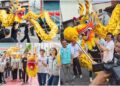 影音/林國漳率宜蘭隊舞龍踩街祈福 盼宜蘭水燈節躍升全台重要慶典