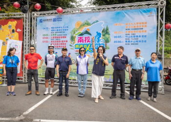 南投旅遊百K自行車小鎮漫遊中寮場開騎 帶領車友探索石龍宮秘境