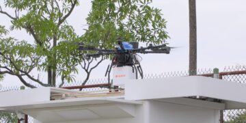 無人機送貨不再只是想像　嘉義亞創完成近1200件配送驗證