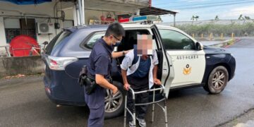 清晨急尋失智母親 九如警火速出動暖心尋回助團圓
