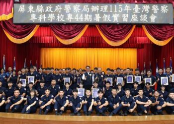 警專44期實習圓滿落幕！局長表揚19名卓越生　枋寮陳柏勳鷹眼識破「驚慌女車手」立大功