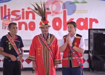 從花蓮市一路南下富里　魏嘉賢單日參與10場豐年祭