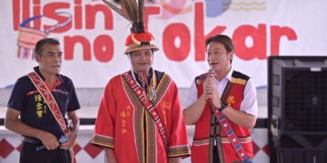 從花蓮市一路南下富里　魏嘉賢單日參與10場豐年祭