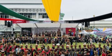 三地門鄉收穫祭熱鬧登場 周春米與族人共舞祈願永續祝福