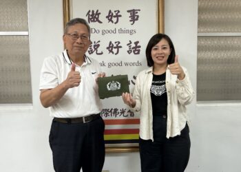 邱惠敏返回四維高中母校 暢談「公益引路」翻轉教育