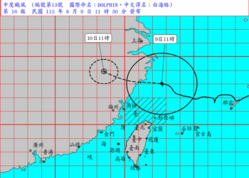 影音/20260809白海豚行徑略轉 有減弱縮小趨勢