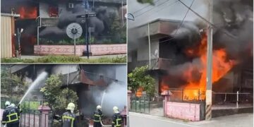 影音/南澳民宅88火災 2童自行逃生 1毛孩獲救