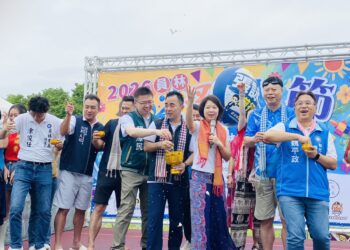 2026員林青商潑水節 千名市民濕身同樂清涼一夏