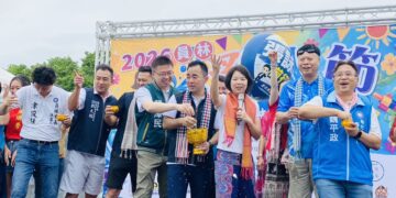 2026員林青商潑水節 千名市民濕身同樂清涼一夏