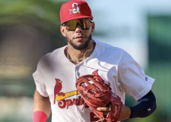 影/《MLB》紅雀超狂新秀重砲Joshua Báez 生涯初登板前三席狂炸三響砲!