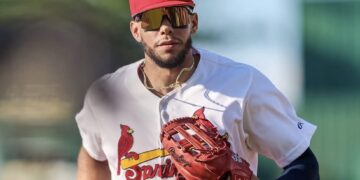 影/《MLB》紅雀超狂新秀重砲Joshua Báez 生涯初登板前三席狂炸三響砲!
