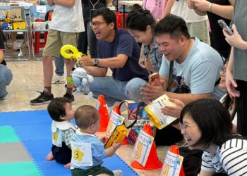 蘆洲萌寶超能量運動會熱鬧登場 結合職能治療師提供嬰幼兒發展篩檢