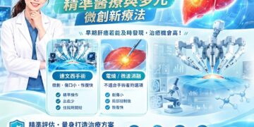 台大醫院家醫科醫師暨肝病防治學術基金會執行長粘曉菁指出，隨著免疫治療、標靶藥物、介入治療與精準醫療持續進步，2026年的肝癌治療已正式跨入『個人化精準醫療』新紀元。