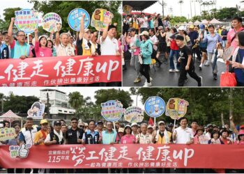 再忙也要出去走走 宜縣千名勞工響應健走紓壓顧健康