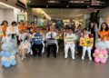 土城醫院首推「零油煙烤肉席」 健康又環保 挑戰不可能的任務 與民眾新派慶中秋佳節