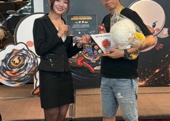眾玩家齊聚！台中港酒店「夏日戰鬥陀螺爭霸賽」掀熱潮