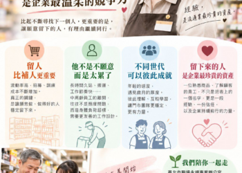 當流通業遇見高齡化:留住一個人,是企業最溫柔的競爭力