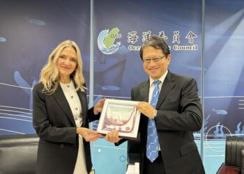 佛州州議會領袖團訪海委會 海洋成為臺美地方交流的新航道