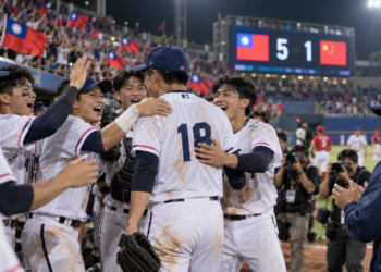 林昱珉8局飆10K僅挨1安 中華隊5比1勝中國奪亞運銅牌