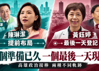 都是政治家族接棒？　陳琳潔長期布局、黃鈺婷最後一天登記