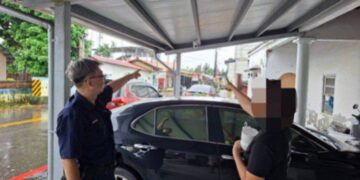 竊盜烏龍!?內埔警藉機向住戶宣導防竊觀念