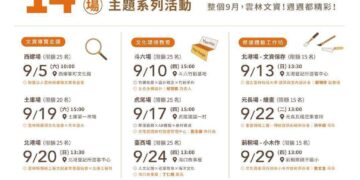 走進古蹟看見雲林 「尋跡見城」打造全新文化資產品牌識別