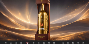 霸總酒櫃C位指定!史上最大5.1L鍍金傳家聚金龍重磅登場