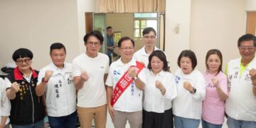 張啓楷正式登記參選嘉義市長 藍白攜手力挺「幸福延續、市政延續」