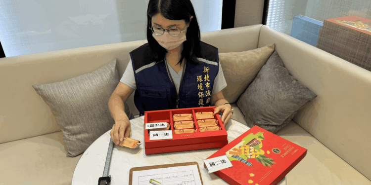 響應綠色消費新北抽查203件中秋禮盒  全數符合限制過度包裝規範