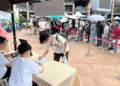 響應922世界無車日新北市民廣場舉辦咖啡券兌換與亞運棒球直播應援活動