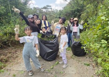 健身工廠第四年響應除蔓行動 挺進十八羅漢山 拔除215.8公斤綠色殺手勇奪第一