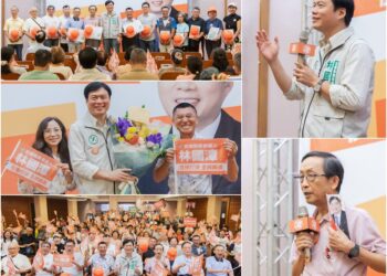 林國漳社大師生後援會成立 創校校長張捷隆與逾200師生力挺