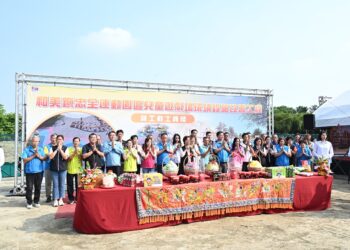 彰化首座織傘文化特色遊戲場　忠全公園打造全齡共融新亮點