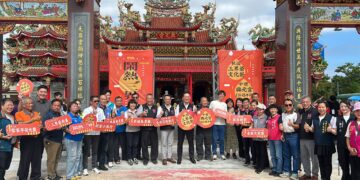 影音/桃園三界爺文化祭在中壢興元宮登場 結合新建牌樓揭牌慶祝126週年