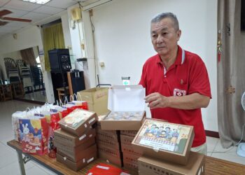 建平里愛心會配合中秋愛心送暖 向「小品食光」烘焙庇護工場購買蛋黃酥
