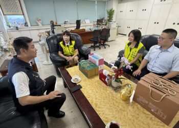 彰化榮服處拜會彰化郵局 規劃共辦重陽節關懷活動