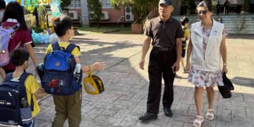 新北國中小開學日免費營養午餐正式上路 教育局走訪校園關心供餐品質