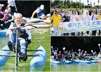 大湖風景區開園 民眾遊湖、看表演、逛市集、玩體驗感受員山新魅力