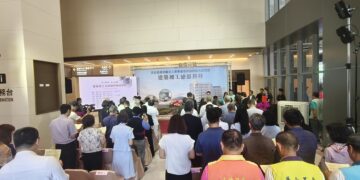 屏基瑞光路新院區建築主體竣工 預計明年上半年啟用營運