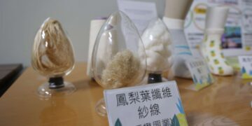 雲林跨域打造循環產業鏈 鳳梨葉變纖維、蚵殼變海毛紗
