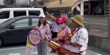 大寮林園區議員李雨庭 協力牽手反暴力，文賢有愛逗陣行！