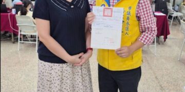 擺脫空轉與水患　仁政里長黃裕庭登記參選高雄市第八選區議員記者