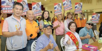 基層力挺,屏東市長周佳琪今天完成參選連任登記 全心全力為市民打造「安居樂業好生活」
