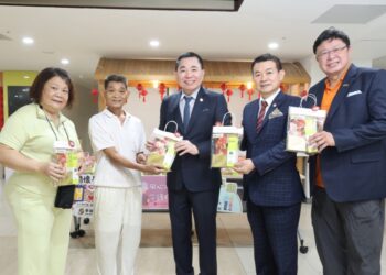 中秋佳節蔘龍集團  送暖紅心字會弱勢長者關懷長輩健康