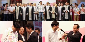 律師挺國漳後援會成立 全國近200法律人力挺 林國漳：用正派與專業贏勝選