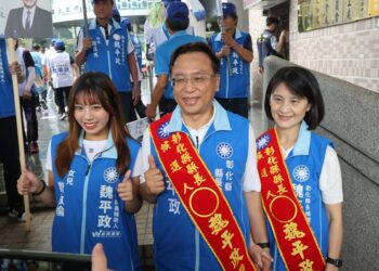 影音/魏平政今正式登記參選彰化縣長   宣示「承擔責任、使命必達」